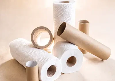 Hygiene&shy;hülsenpapier